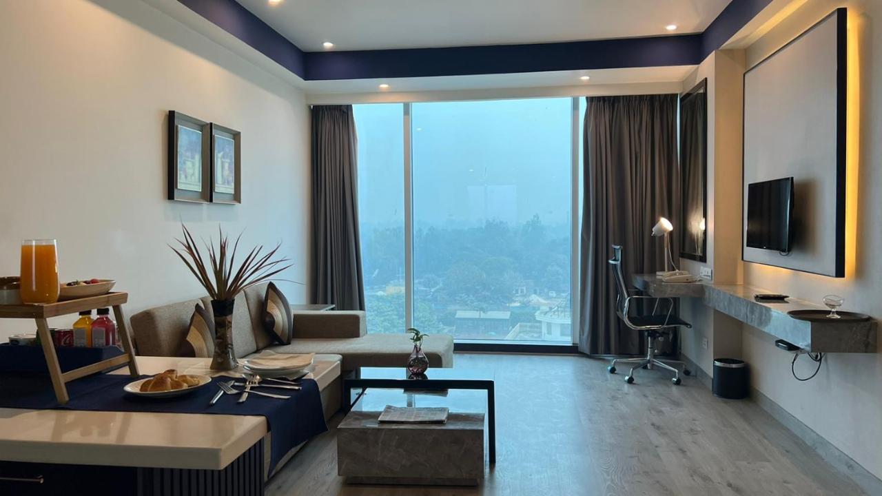 Golden Suites Gurgaon Inde Hotels Exterior foto