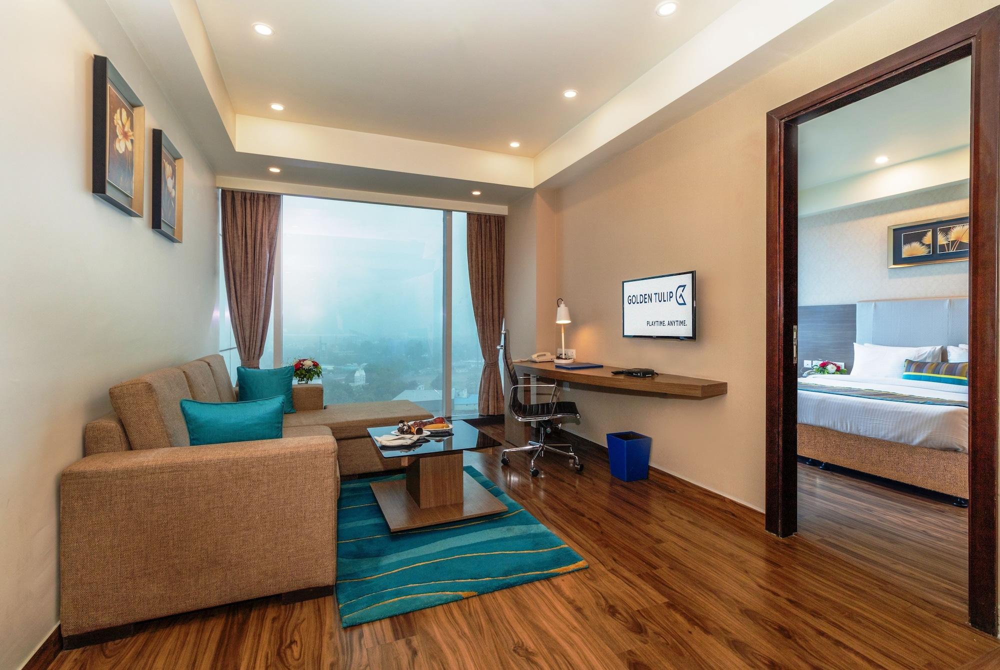 Golden Suites Gurgaon Inde Hotels Exterior foto