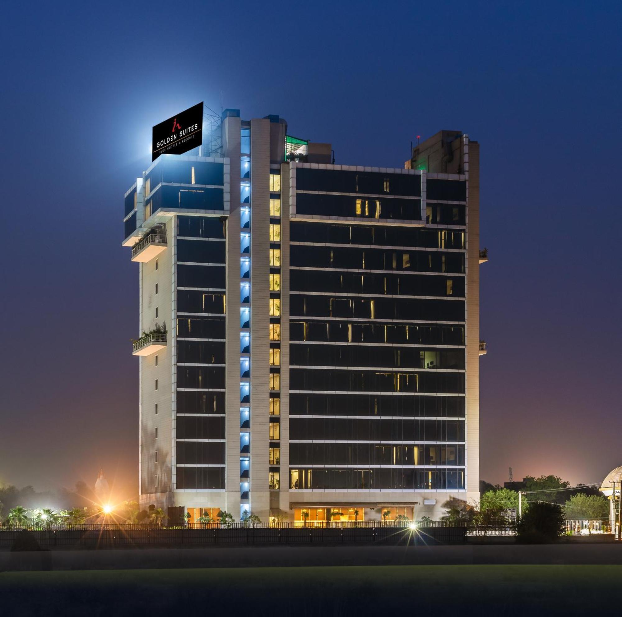 Golden Suites Gurgaon Inde Hotels Exterior foto