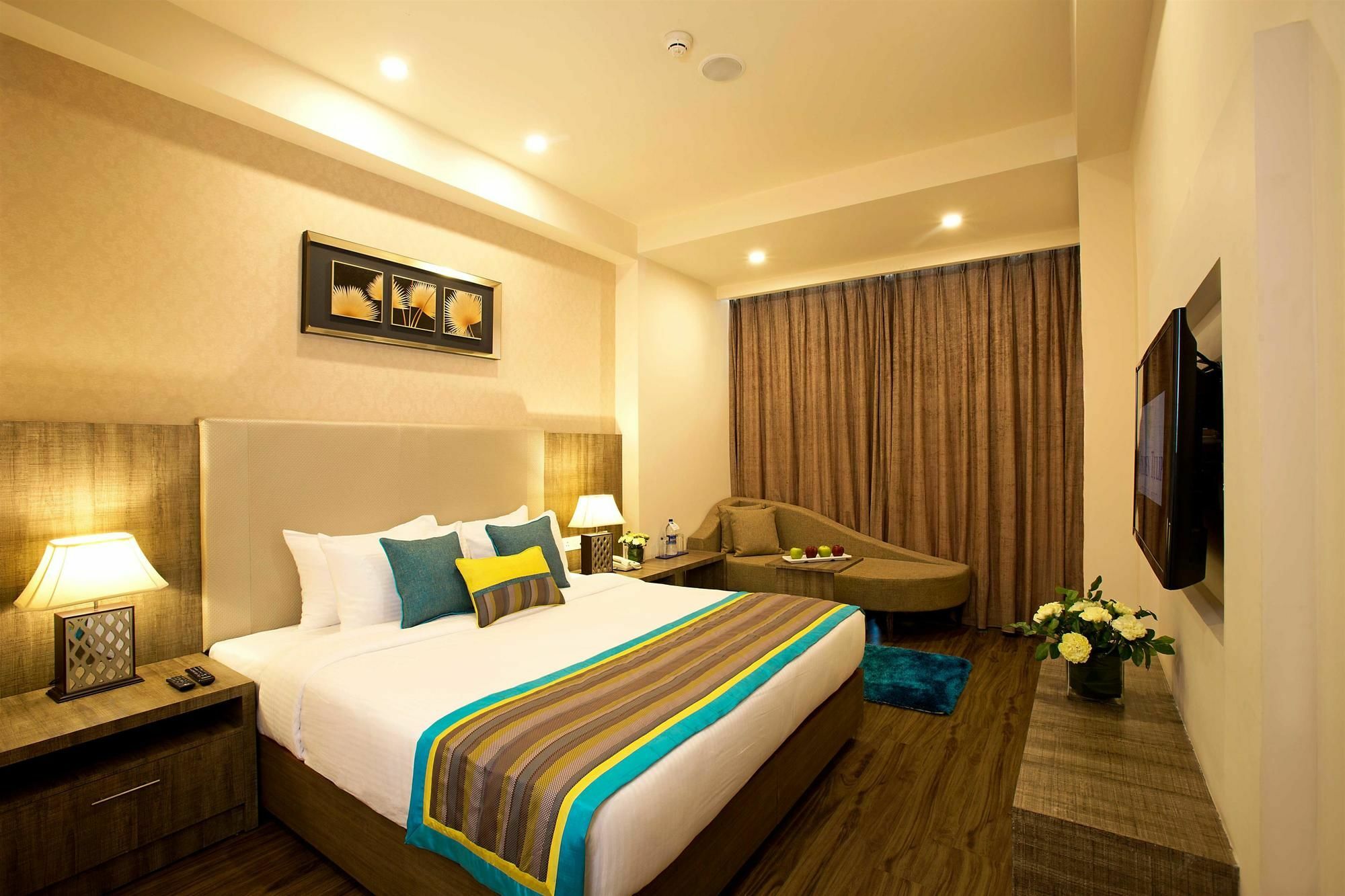 Golden Suites Gurgaon Inde Hotels Exterior foto